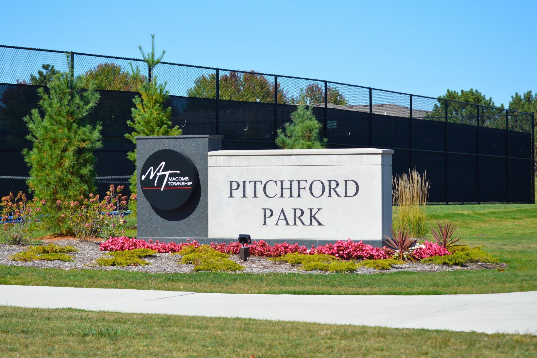 Pitchford Park Entrance Signage 