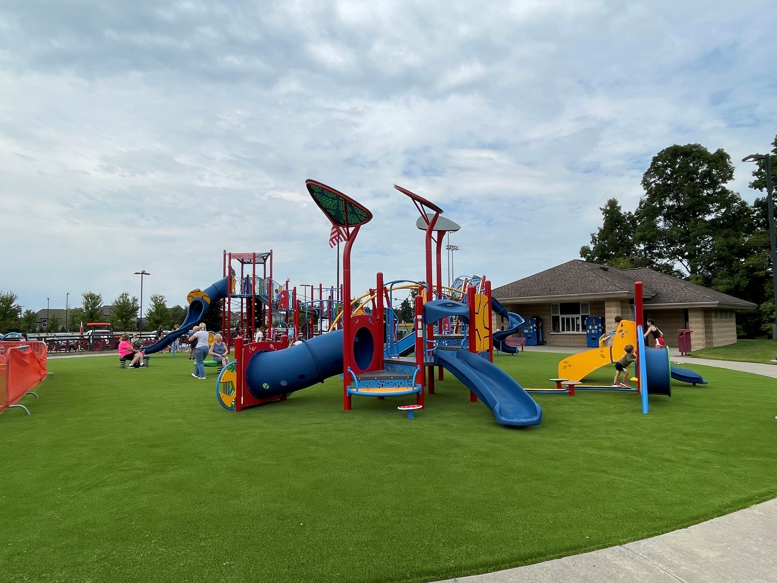 New Playground at Macomb Corners Park 