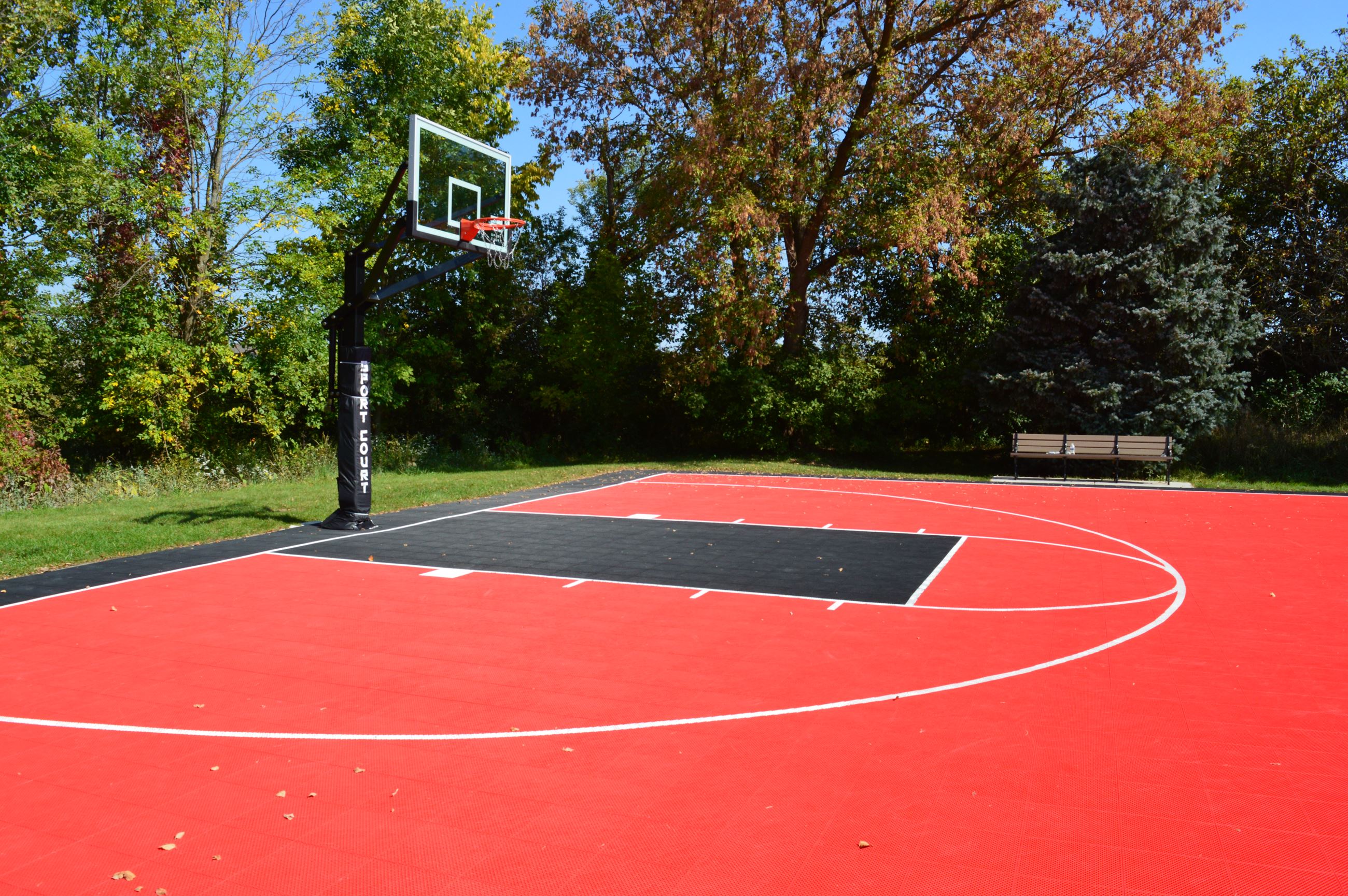Basketball Court at Waldenburg Park 