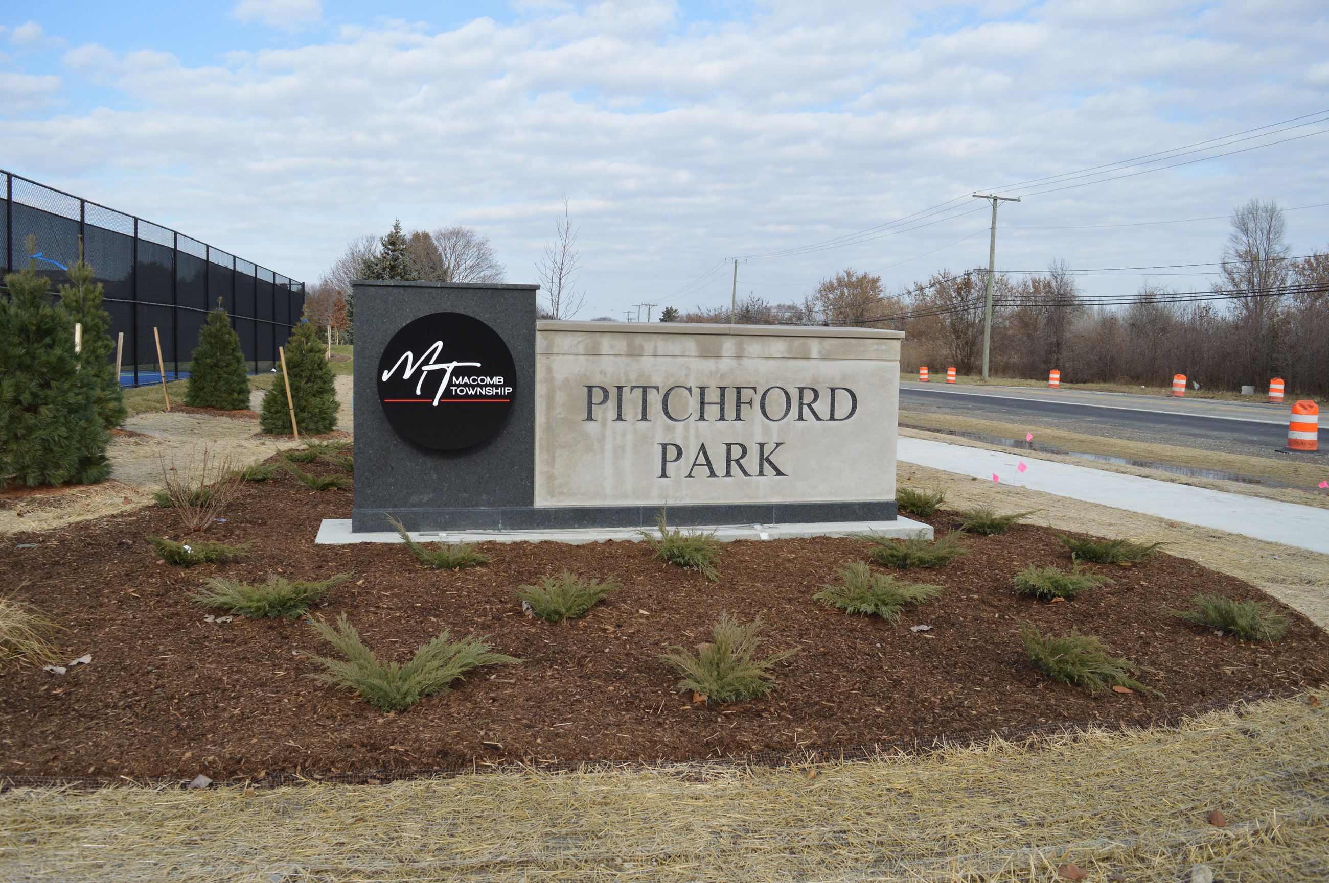 Front Signage at Pitchford Park
