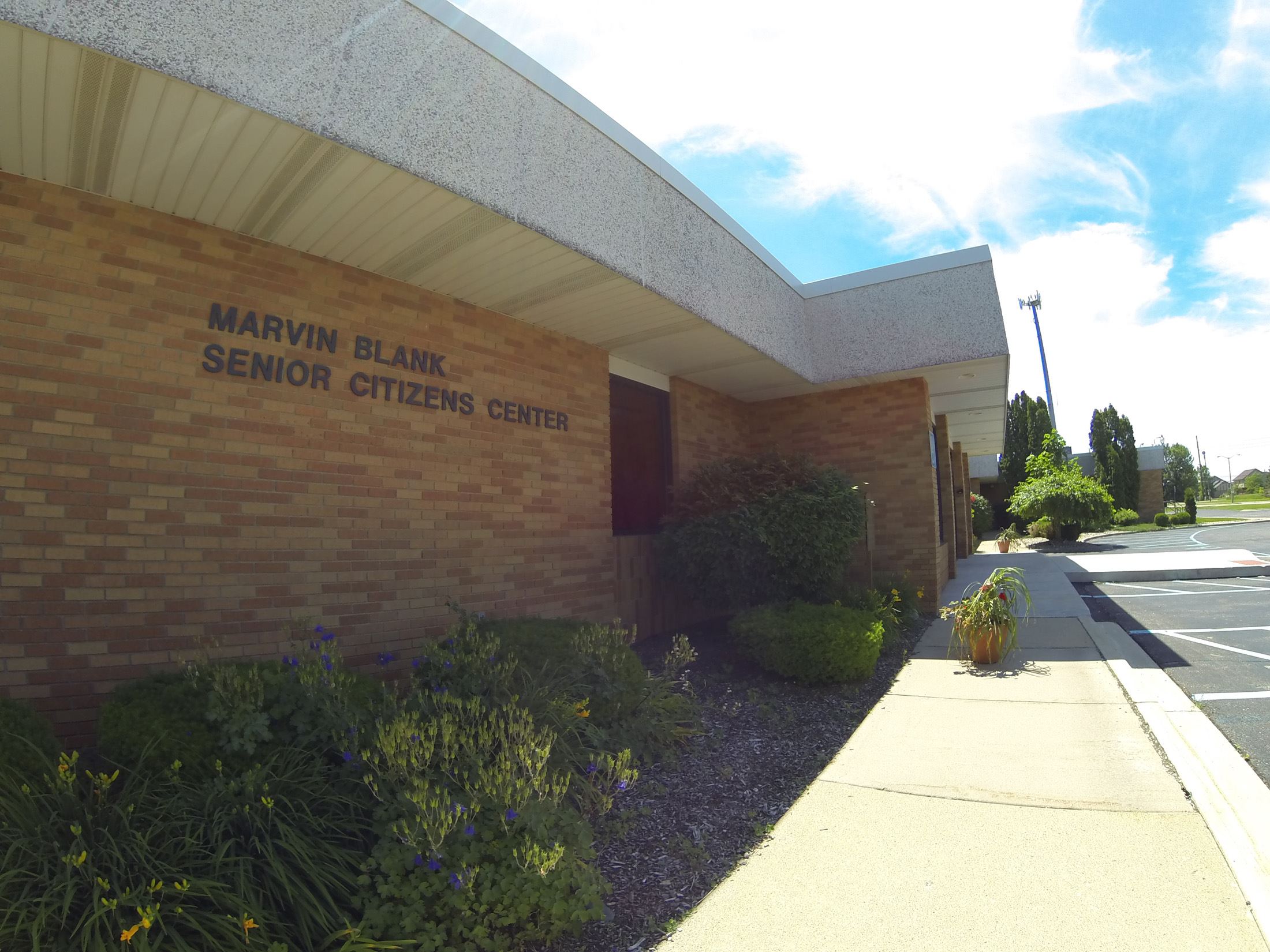 Senior Center Entrance